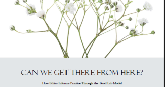 Front slide of Dietetics presentation "Can We Get There From Here?". 
