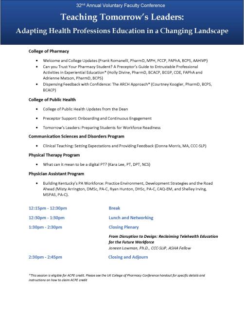 VFC Agenda for 2026 page 2